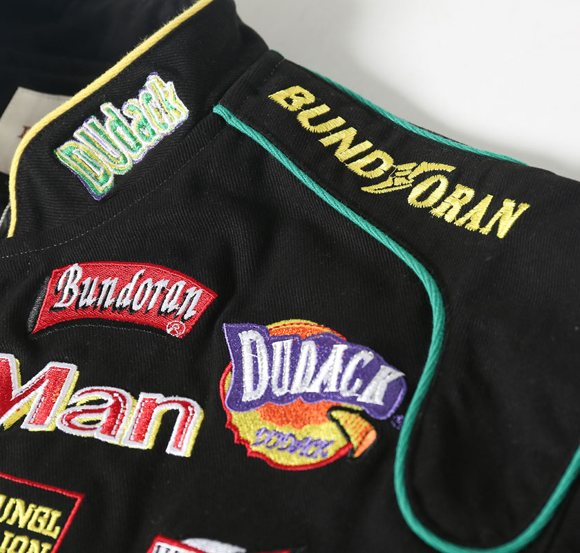 Unisex Streetwear Vintage Jacket with Cartoon Embroidery - Looney Tunes Bugs Bunny - Image 9