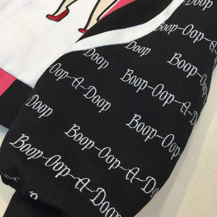 Unisex Streetwear Vintage Jacket with Cartoon Embroidery - Betty Boop - Image 6