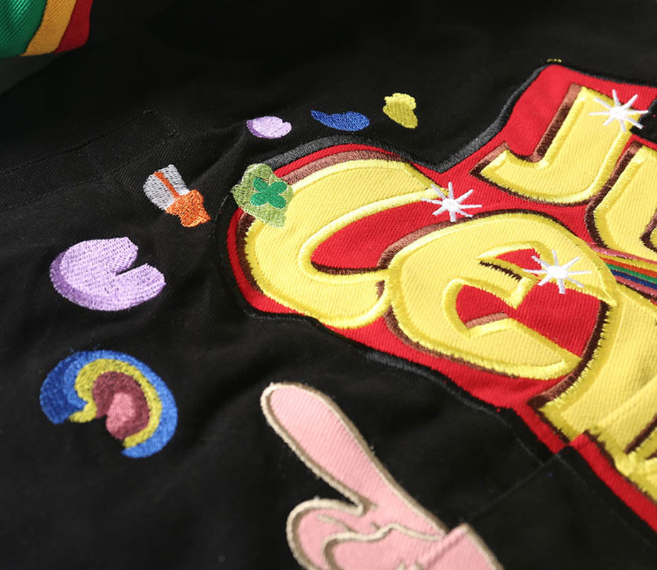 Unisex Streetwear Vintage Jacket with Cartoon Embroidery - Frito Bandito - Image 8