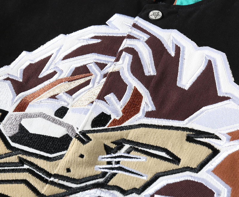 Streetwear Cartoon Embroidery Jacket - Image 8