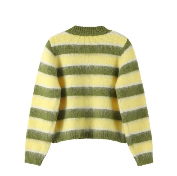Grape & Avocado Knit Cardigan - Image 4