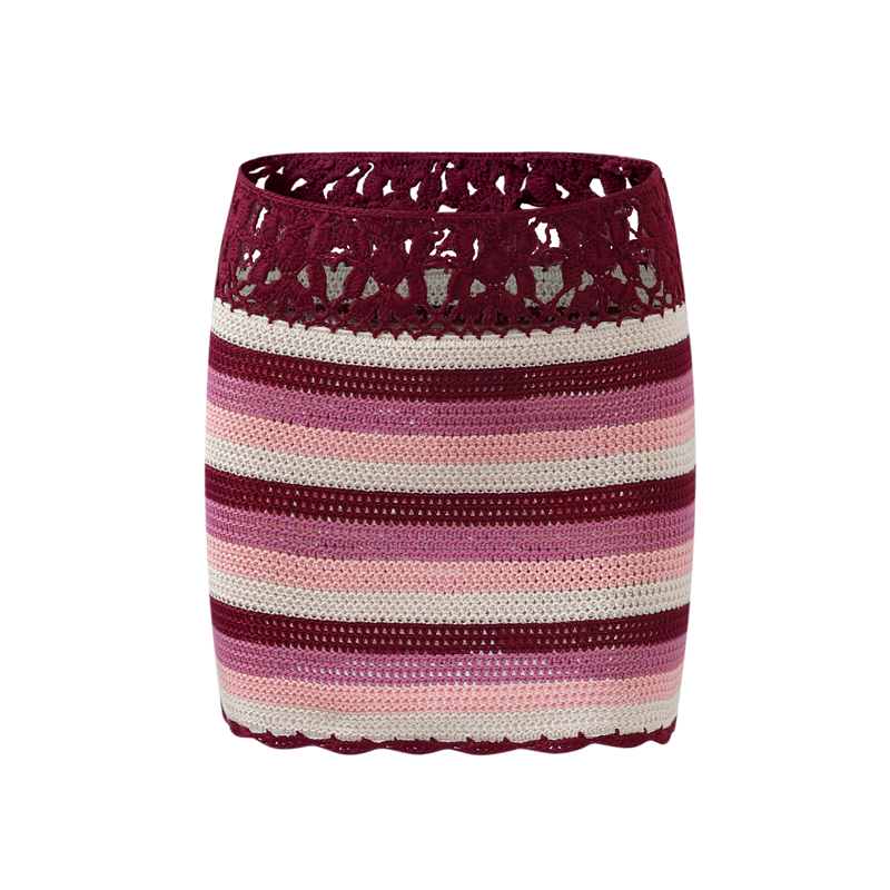 Hawthorn Berry Knit Set with Design Details - Image 5
