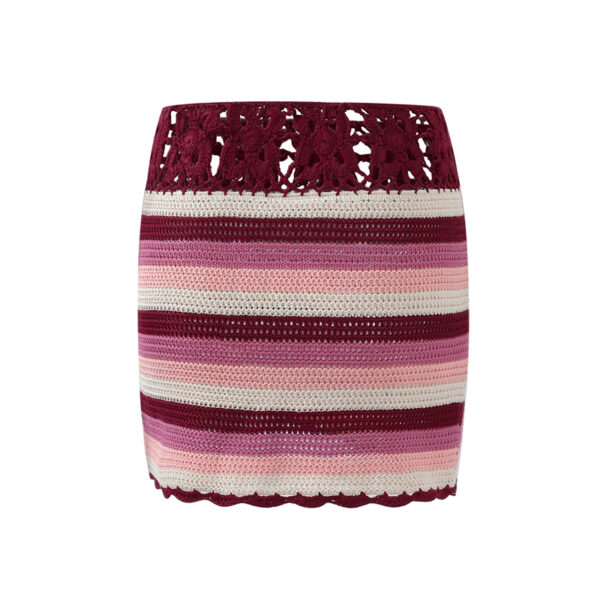 Hawthorn Berry Knit Set with Design Details - Image 4
