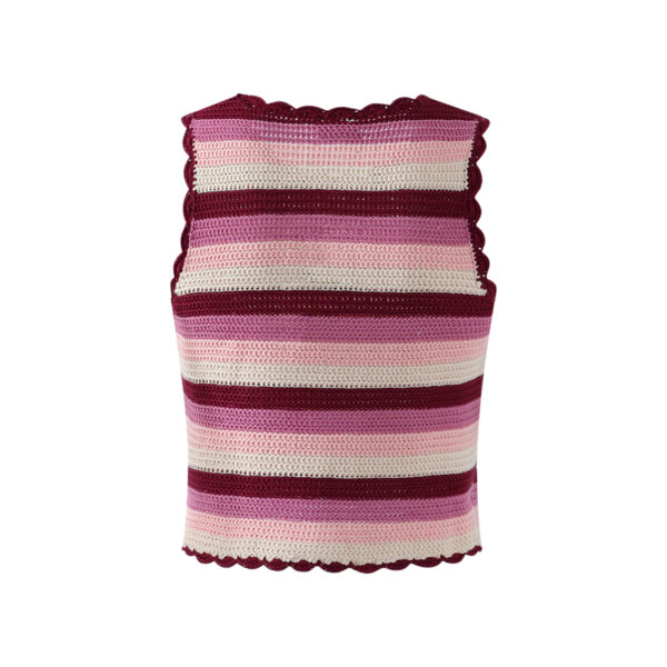 Hawthorn Berry Knit Set with Design Details - Image 3