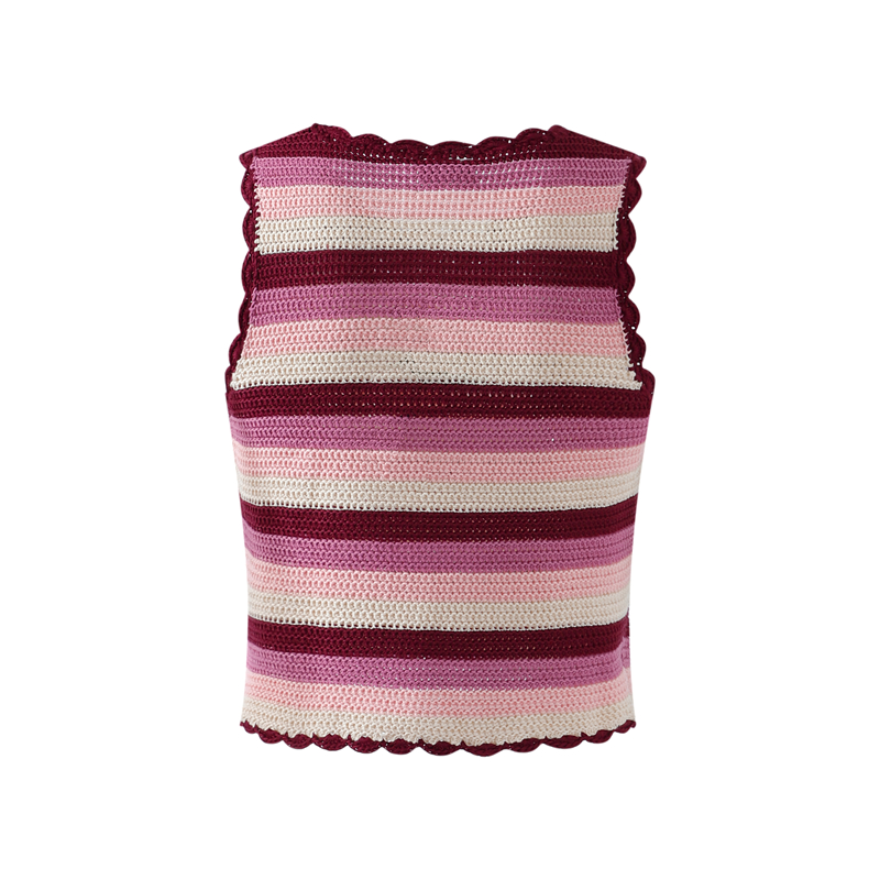 Hawthorn Berry Knit Set with Design Details - Image 3