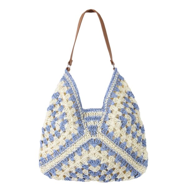 Chinese-Style Knitted Hollow-Out Rice Dumpling Bag