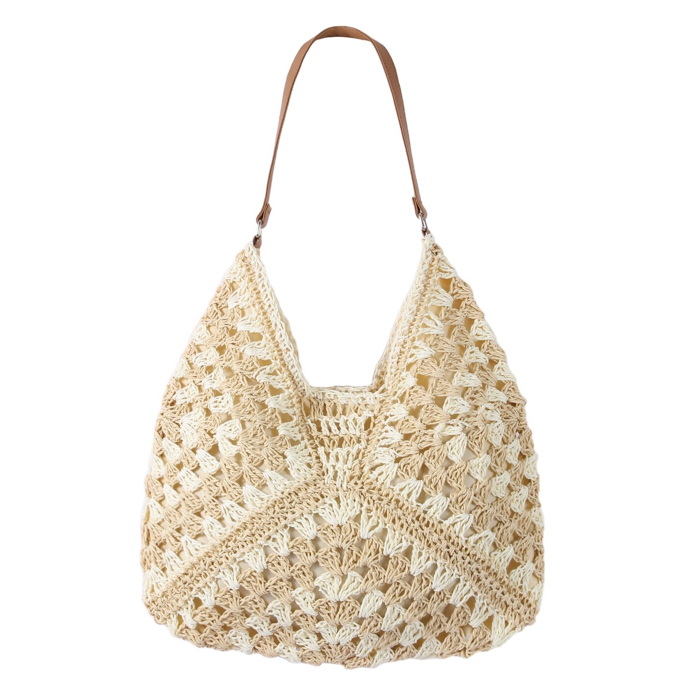 Chinese-Style Knitted Hollow-Out Rice Dumpling Bag - Image 3