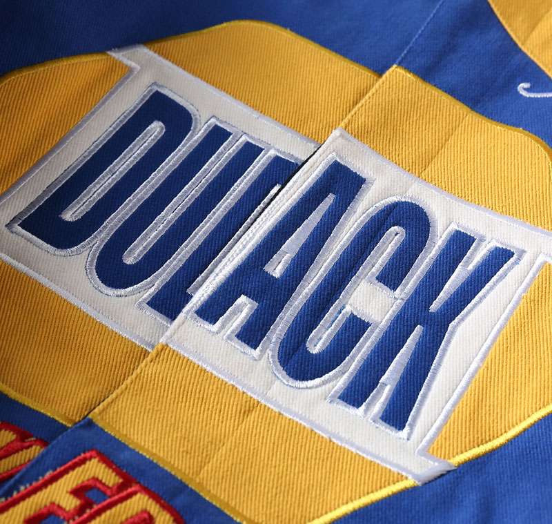 DUDACK Embroidered Jacket in Retro Racing Style - Image 6