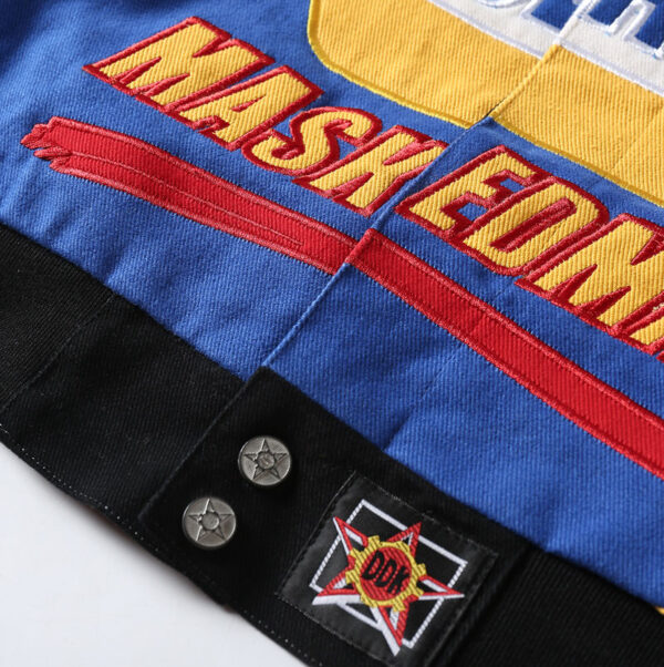 DUDACK Embroidered Jacket in Retro Racing Style - Image 4