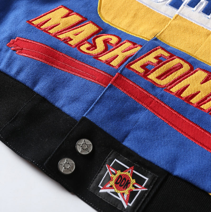 DUDACK Embroidered Jacket in Retro Racing Style - Image 4