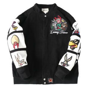 Looney Tunes Vintage Cartoon Bomber Jacket