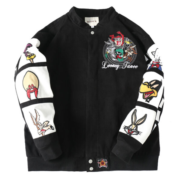 Looney Tunes Vintage Cartoon Bomber Jacket