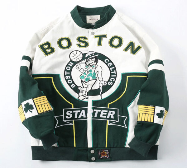 Celtics Vintage Bomber Jacket