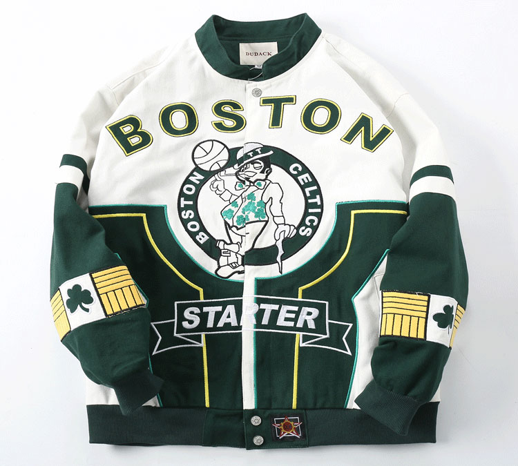 Celtics Vintage Bomber Jacket