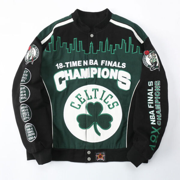 Boston Celtics Vintage Sport Streetwear Varsity Jacket