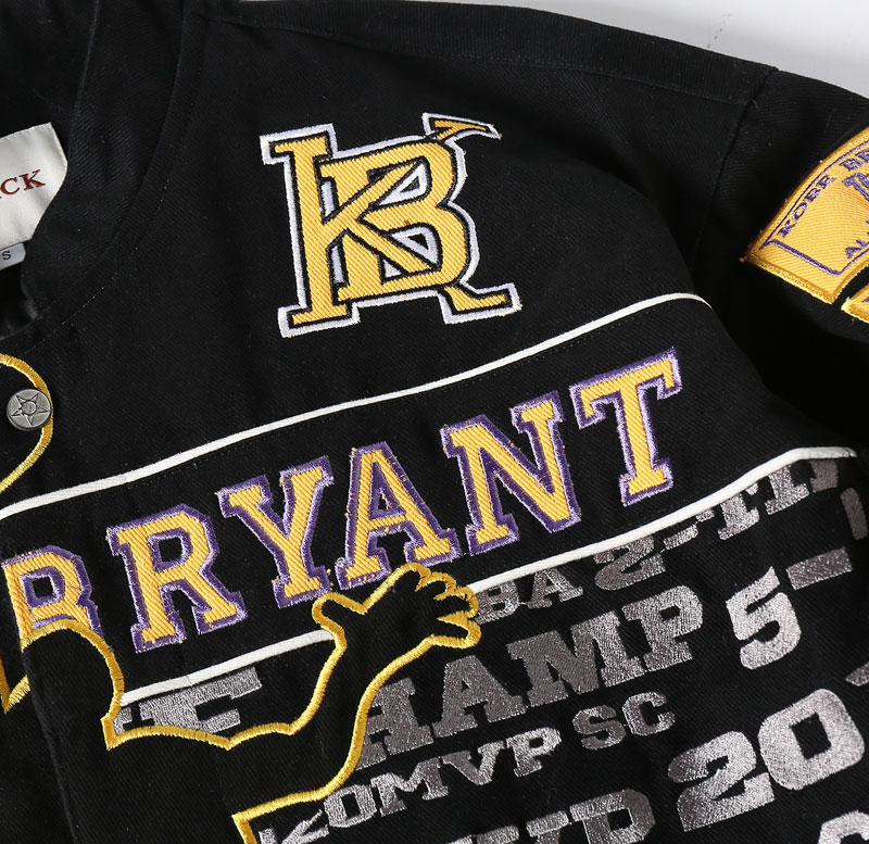 Kobe 24 Lakers Vintage Jacket - Purple Yellow MVP Tribute - Image 10