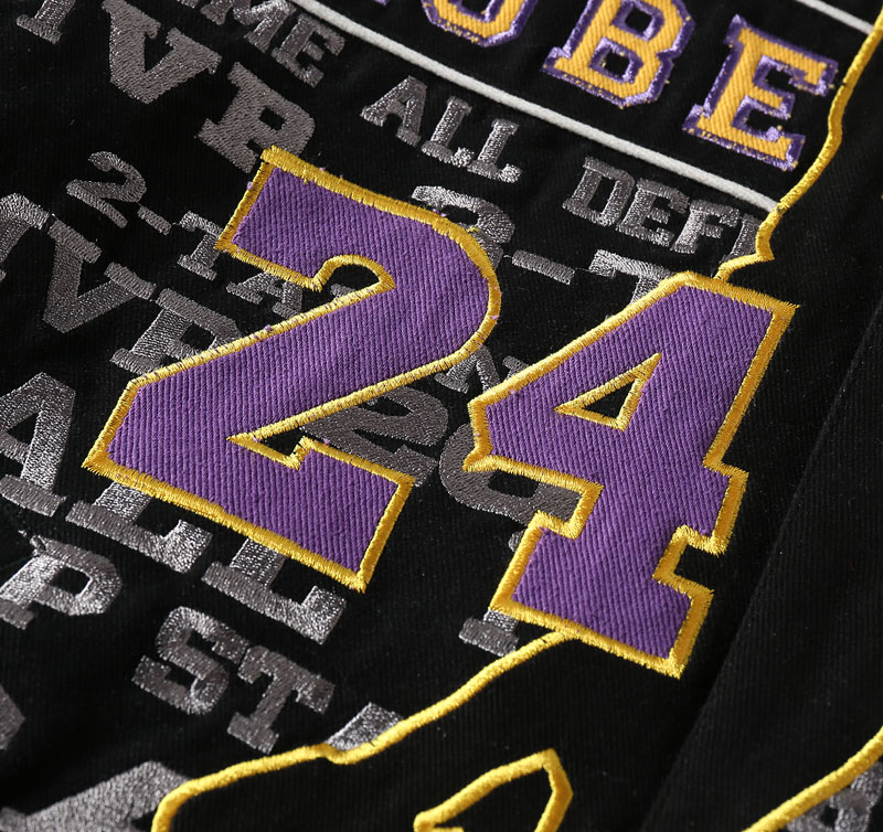 Kobe 24 Lakers Vintage Jacket - Purple Yellow MVP Tribute - Image 5