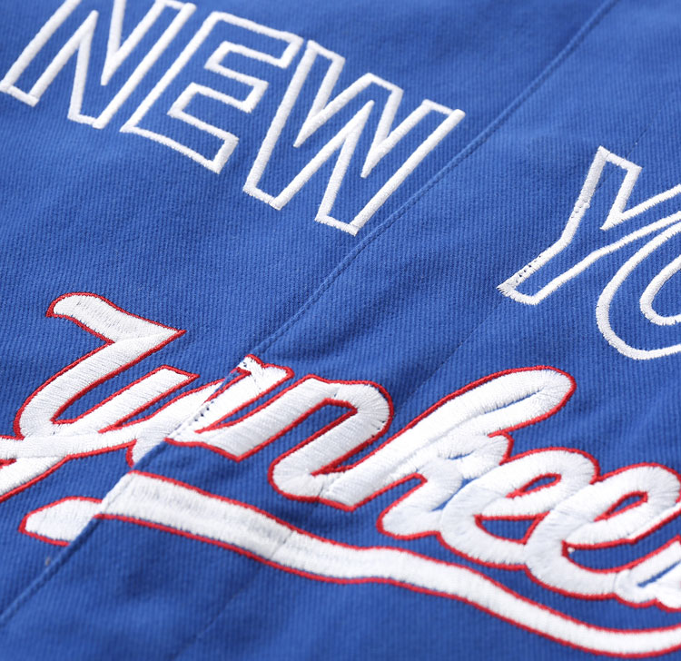 Yankees Vintage Varsity Jacket Embroidered NY Logo - Image 4