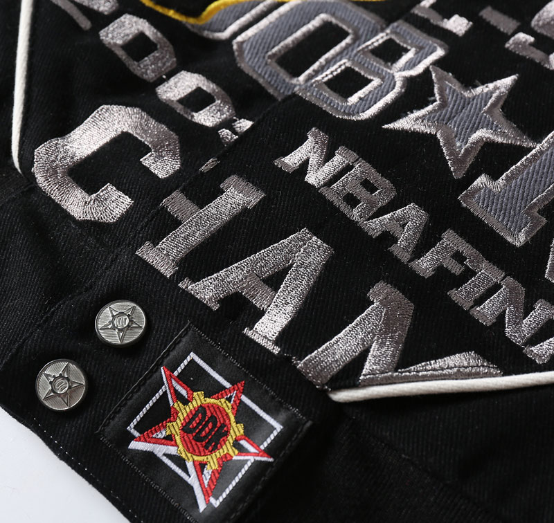Kobe 24 Lakers Vintage Jacket - Purple Yellow MVP Tribute - Image 6