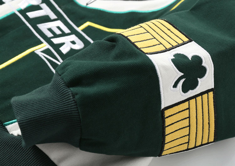 Celtics Vintage Bomber Jacket - Image 6