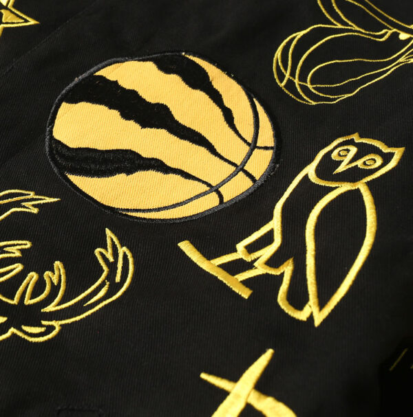 NBA Teams Embroidered Hip - Hop Jacket - Image 5
