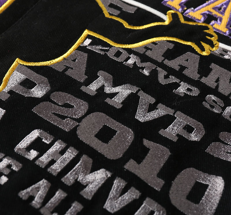 Kobe 24 Lakers Vintage Jacket - Purple Yellow MVP Tribute - Image 8
