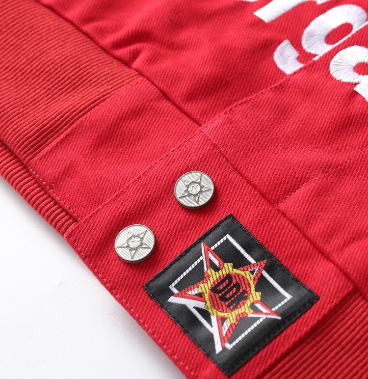 GP Embroidered Racing Baseball Jacket - Image 4