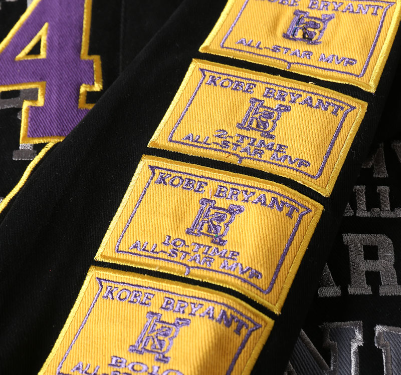 Kobe 24 Lakers Vintage Jacket - Purple Yellow MVP Tribute - Image 9