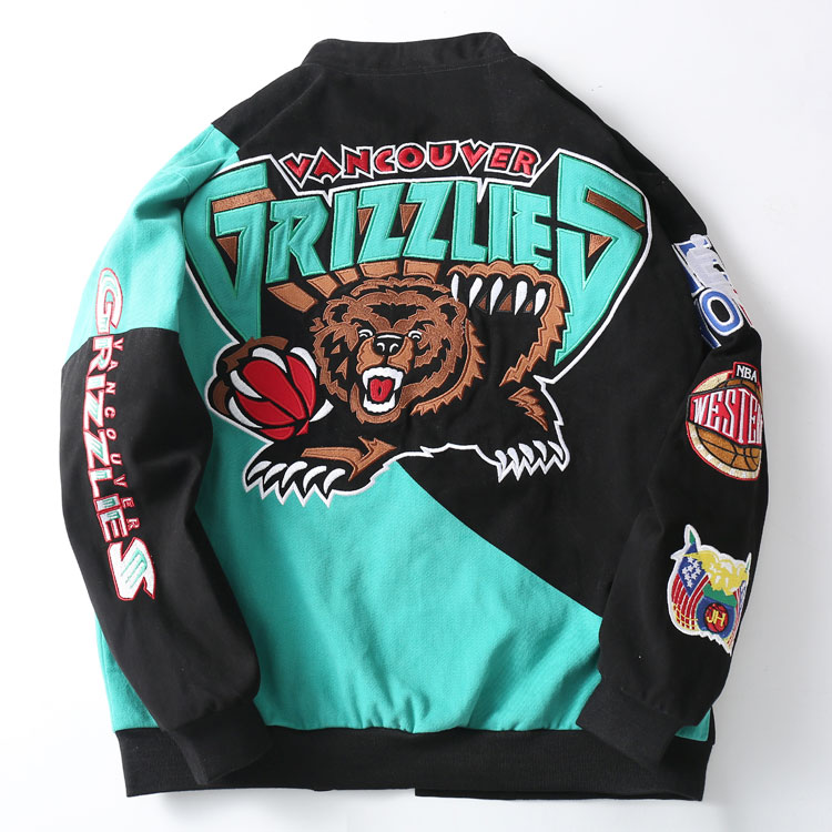 Urban Grizzly Baseball Jacket - Image 3