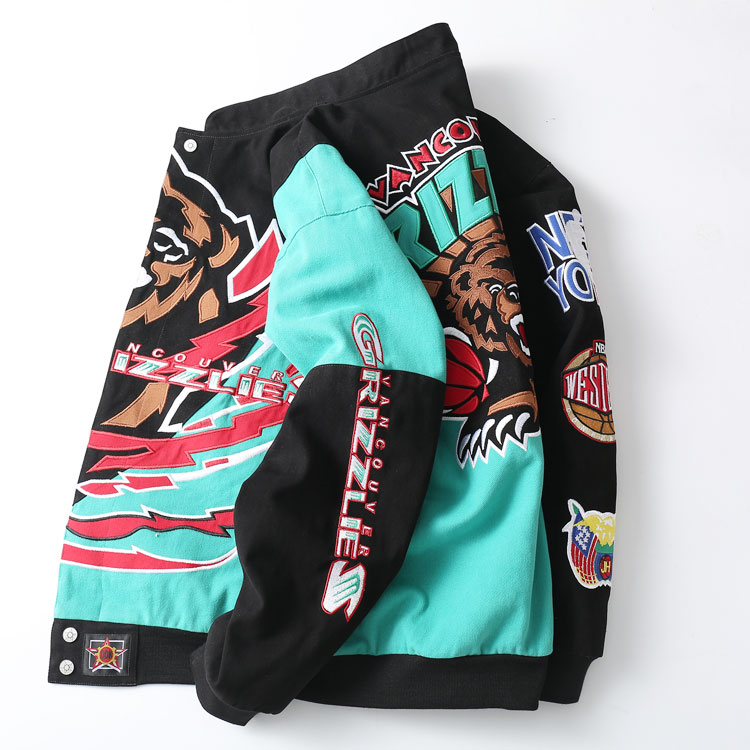 Urban Grizzly Baseball Jacket - Image 2