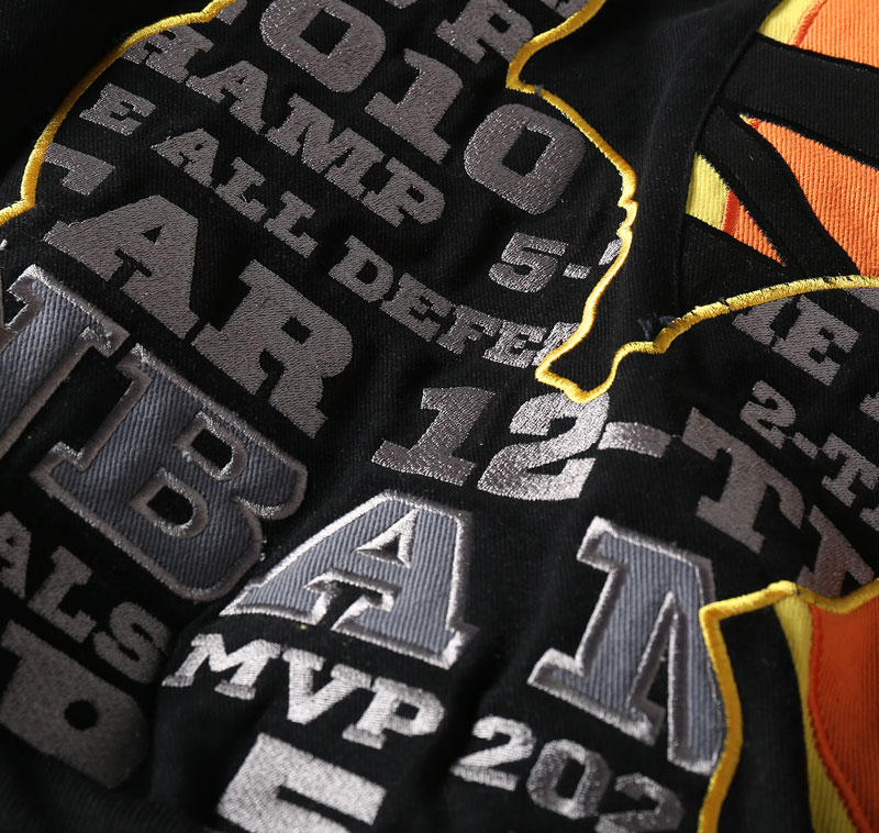 Kobe 24 Lakers Vintage Jacket - Purple Yellow MVP Tribute - Image 7