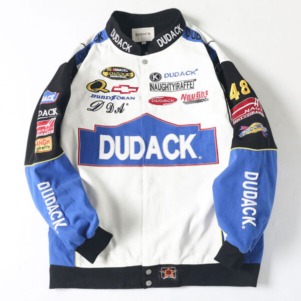 DUDACK Racing Streetwear Oversized Jacket