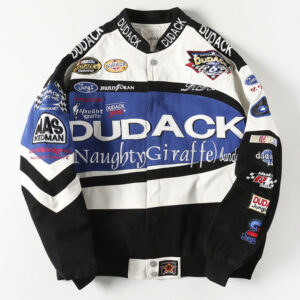 Racing style Graffiti Baseball Jacket
