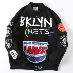 Brooklyn Nets Commemorative Baseball Jacket
