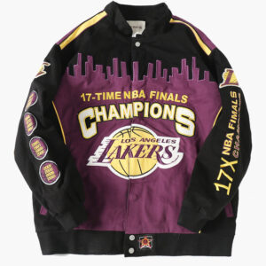 Los Angeles Lakers 17 - Time NBA Finals Champions Commemorative Jacket