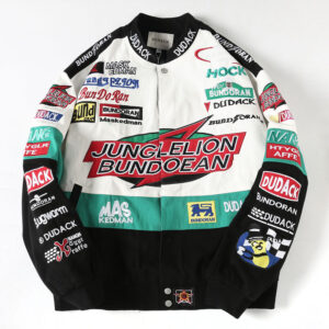 Racing-Style Trendy & Edgy Baseball Jacket