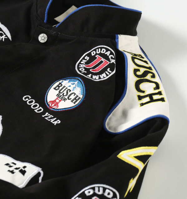 Busch Light American Lager Beer Element Baseball Jacket - Image 10