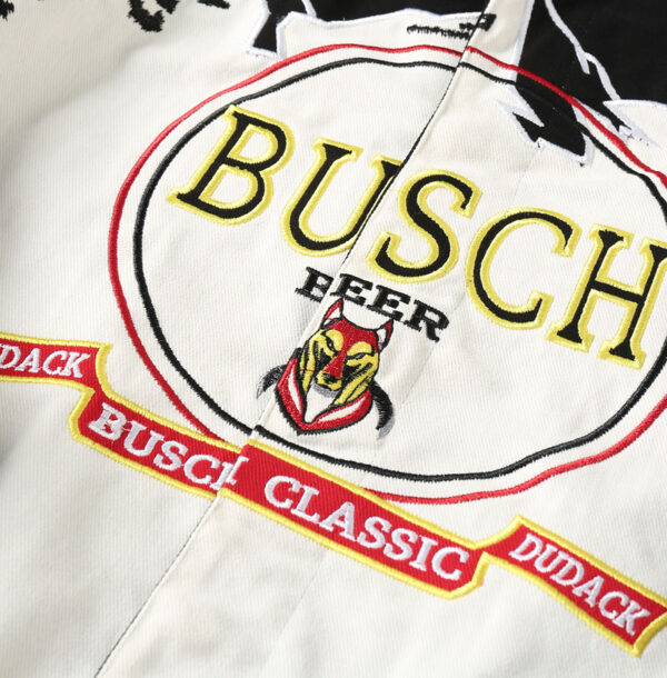 Busch Light American Lager Beer Element Baseball Jacket - Image 9