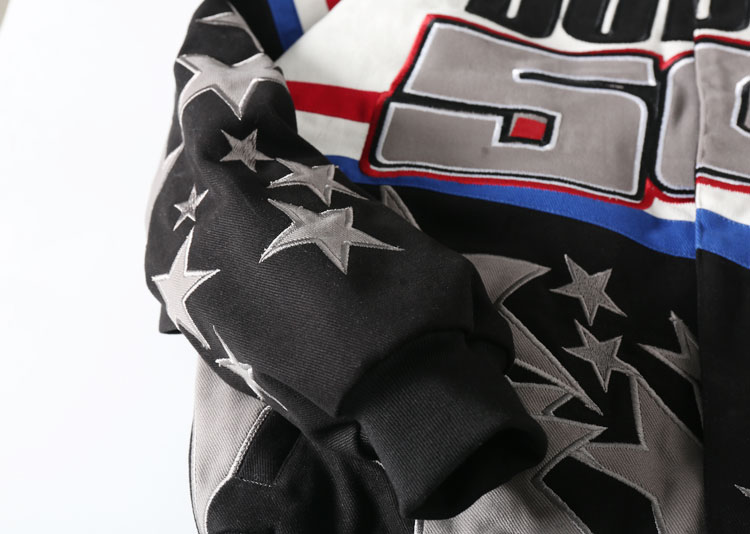 DUDACK Baseball Jacket with Lucky Star Motif - Image 5
