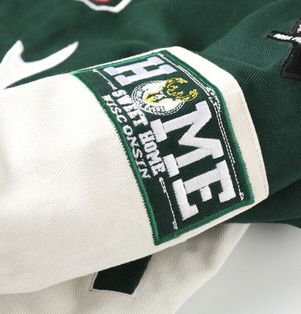 2021 Milwaukee Bucks Champions Commemorative Baseball Jacket - Image 7