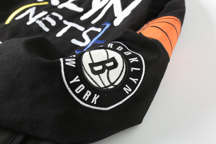 Brooklyn Nets Commemorative Baseball Jacket - Image 4
