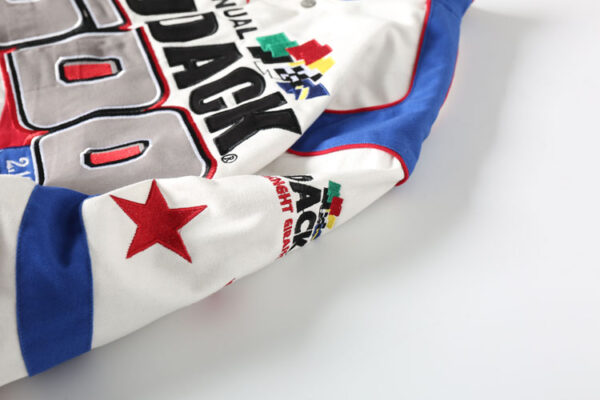 DUDACK Baseball Jacket with Lucky Star Motif - Image 3