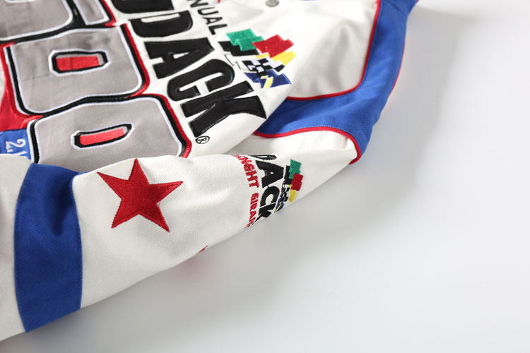DUDACK Baseball Jacket with Lucky Star Motif - Image 3
