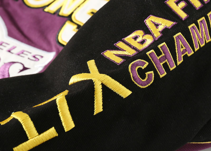 Los Angeles Lakers 17 - Time NBA Finals Champions Commemorative Jacket - Image 6