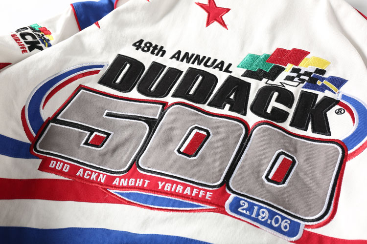 DUDACK Baseball Jacket with Lucky Star Motif - Image 2