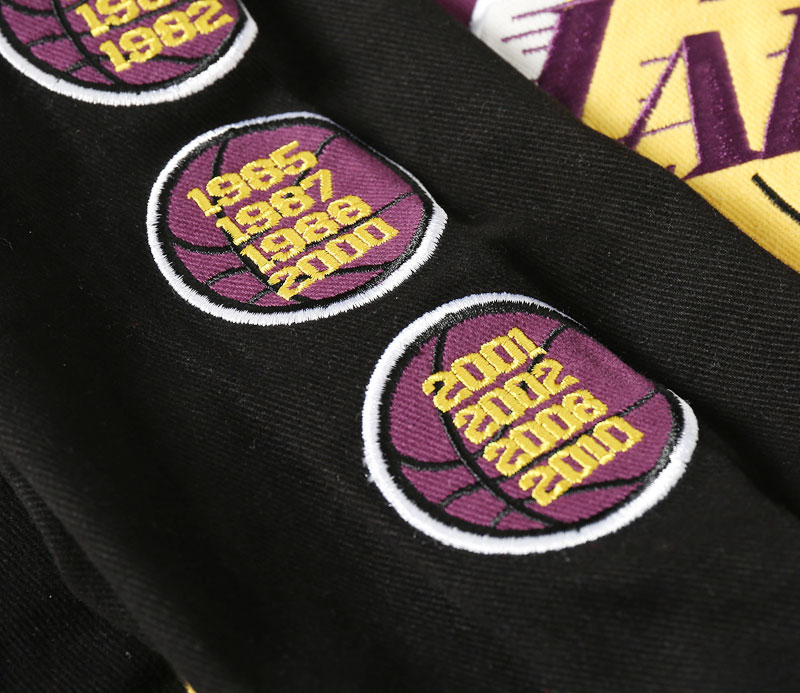 Los Angeles Lakers 17 - Time NBA Finals Champions Commemorative Jacket - Image 5