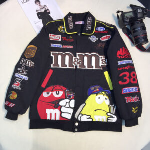 M&M's Cartoon Fun Baseball Jacket