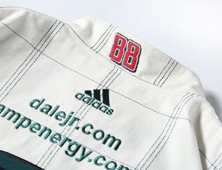 Vintage Racing-Style Baseball Jacket - Image 5