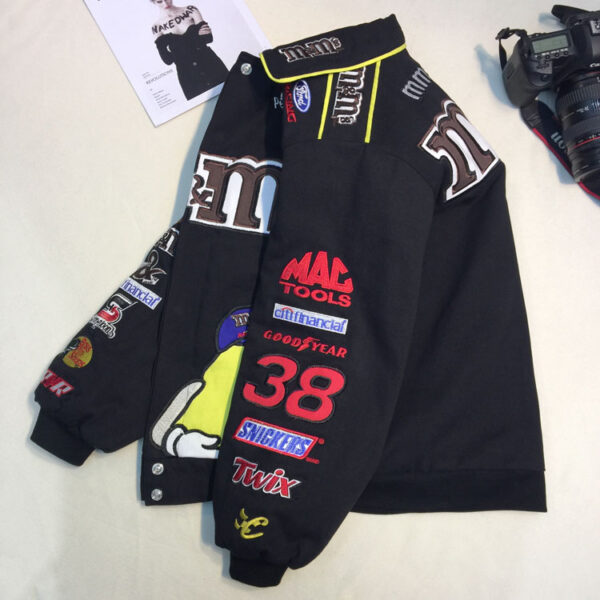 M&M's Cartoon Fun Baseball Jacket - Image 5