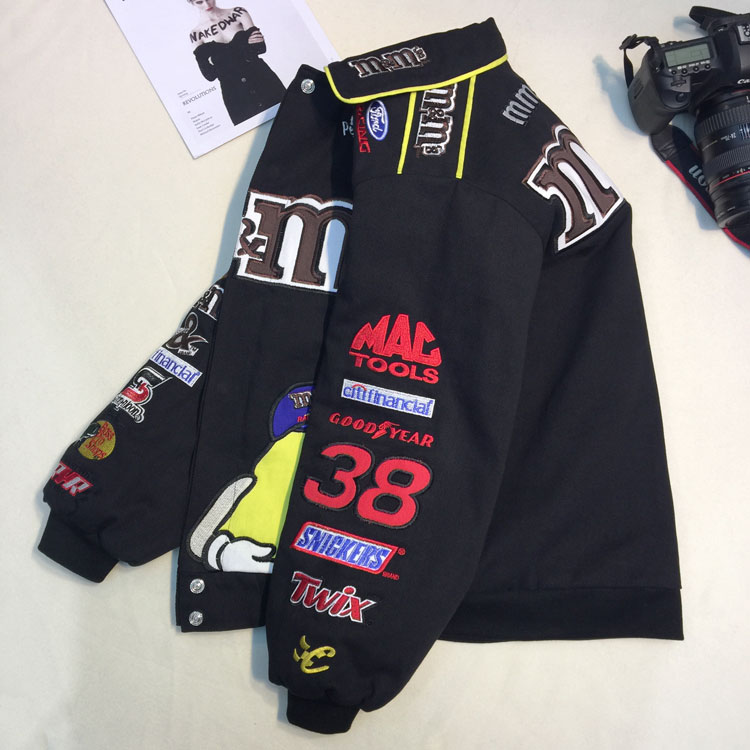M&M's Cartoon Fun Baseball Jacket - Image 5